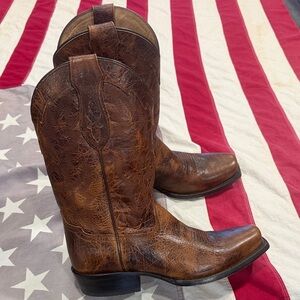 Vintage Western Leather Boots